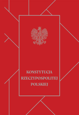 Konstytucja Rzeczypospolitej Polskiej (A4 czerwono-srebrna)