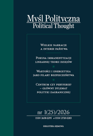 Myśl Polityczna. Political Thought 1(25)/2026
